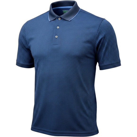 Hogan Other - Ben‎ Hogan Performance Men's M Medium Golf Collection Plaid Polo Shirt